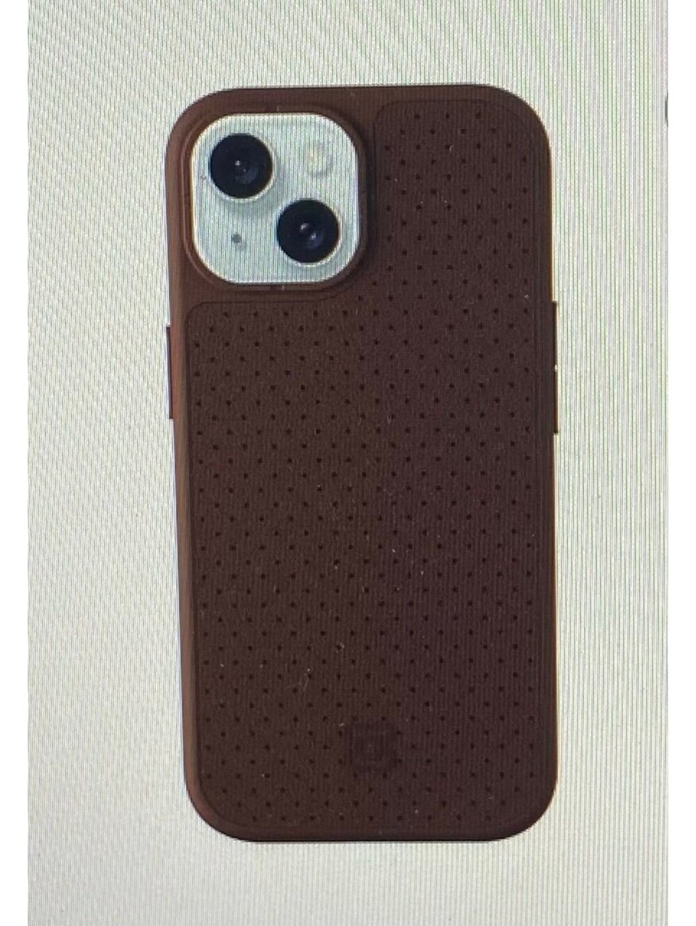 Incipio Case for iPhone 15/14/13 Brown Faux Leather